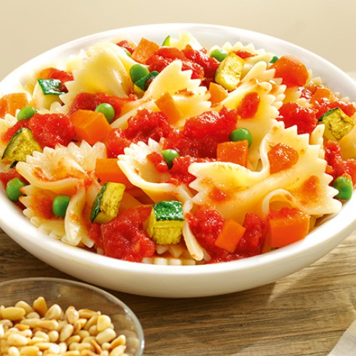 Recept Farfallle met groente Grand'Italia